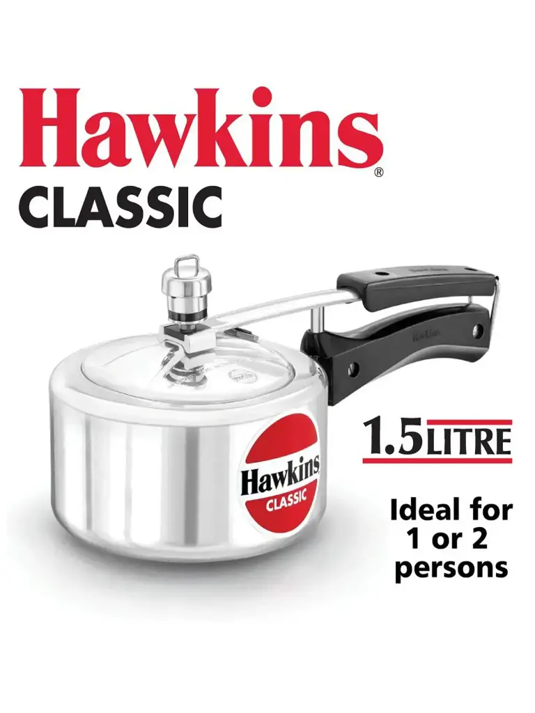 Hawkins Classic 1.5 Ltr Pressure Cooker