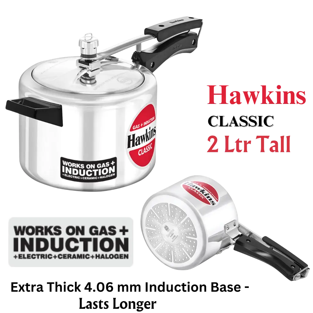 Hawkins Classic 1.5 Liter Induction Friendly cooker