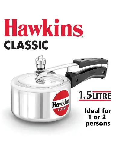 Hawkins Classic 1.5 Ltr Pressure Cooker