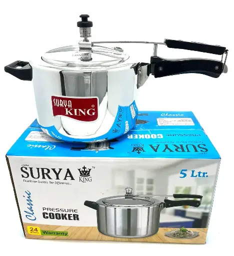 Surya King 5 Ltr Pressure Cooker